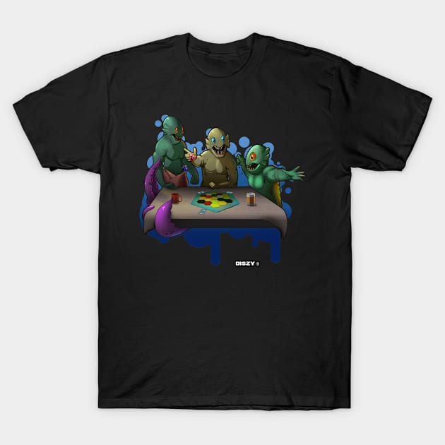 Arkham Myth Tentacles Horror Pen & Paper Gamer T-Shirt by Schimmi